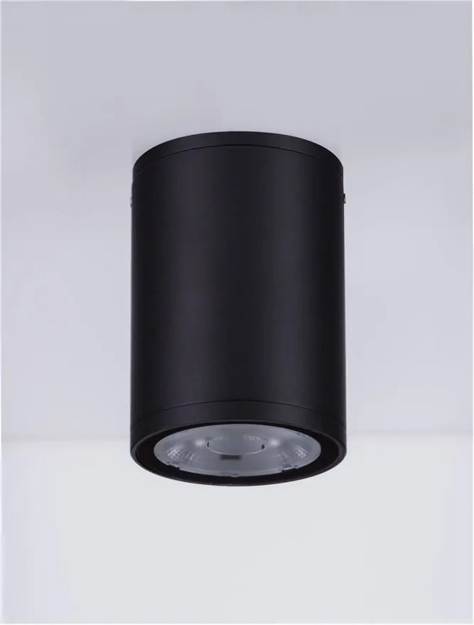 Spot LED aplicat de exterior IP65 LUMINA D-6,5cm negru