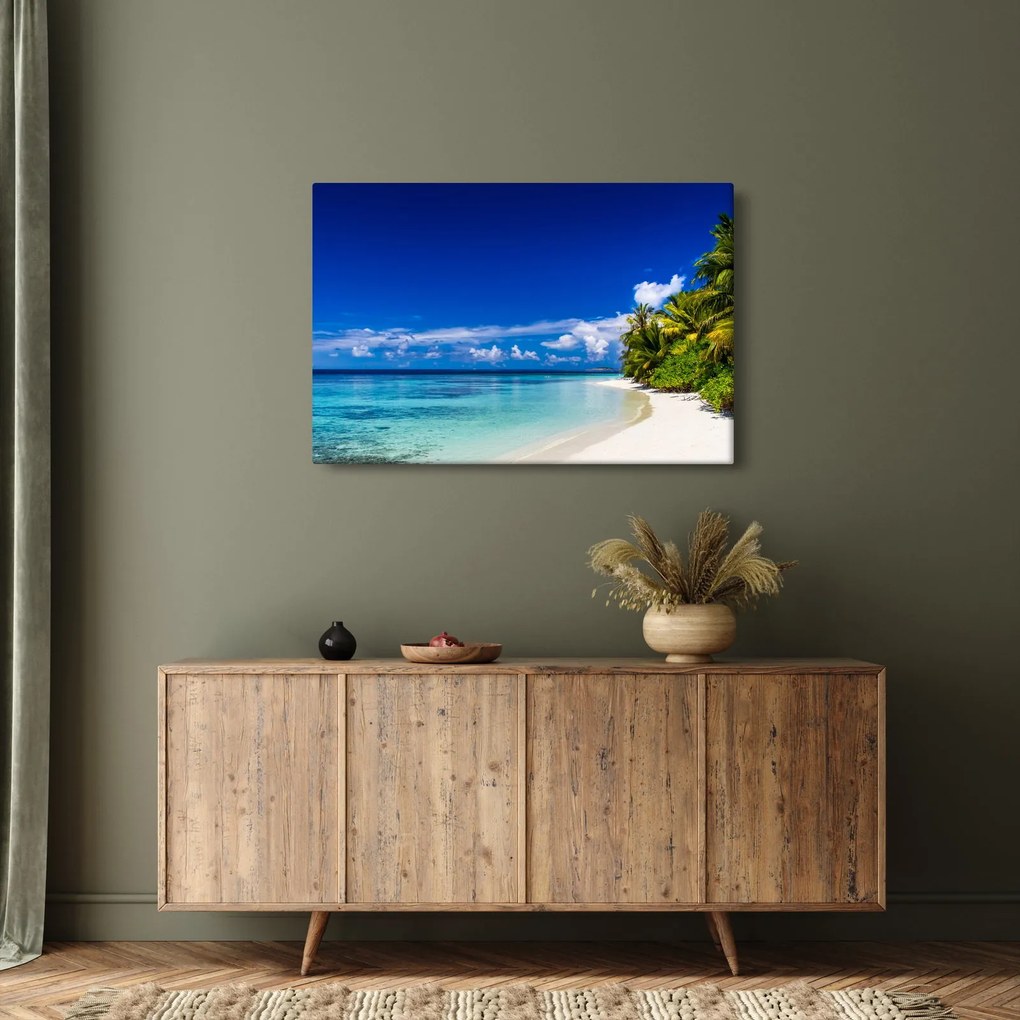 Tablou - Plaja tropicală (90x60 cm)