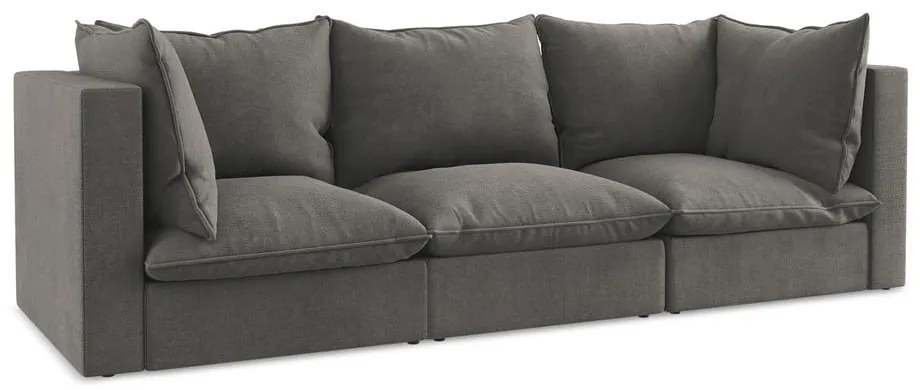 Canapea gri închis 255 cm Manao – Makamii