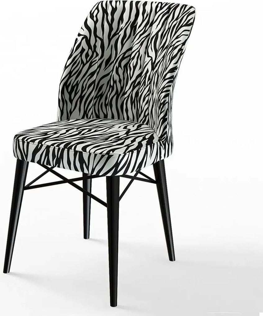 Scaun living tapitat Valentina ZebraHoms