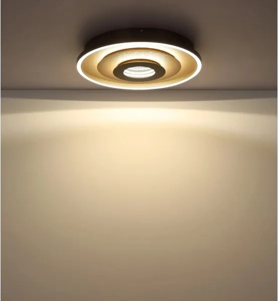 Globo 67824-30G - Plafonieră LED MILES 30W/230V 3000/4000/6000K Ø 40 cm