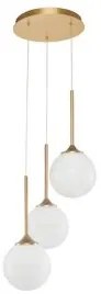Suspensie moderna 3 becuri G9 Cantona 9960613 Nova Luce