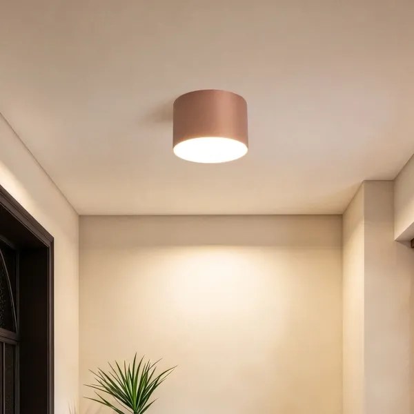 BRILAGI - Plafonieră pentru baie FORIS LED/9W/230V Ø 9 cm bronz IP44