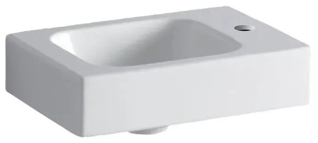 Lavoar pe mobilier Geberit Icon 38 cm cu orificiu baterie dreapta