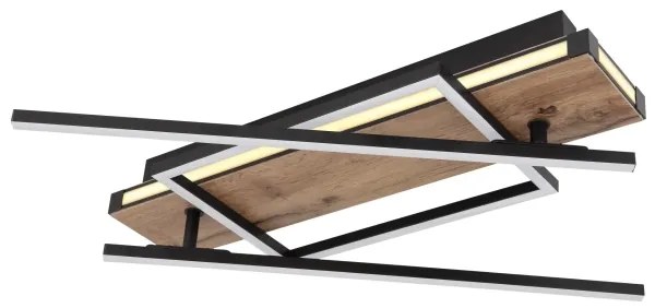 Globo 67299D3 - Plafonieră LED COLLI LED/40W/230V bej/negru