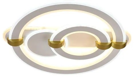 Plafonieră LED dimabilă, 120 W, 230 V, 3000–6500 K + telecomandă