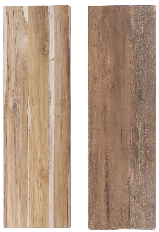 Bancă Barcelona, lemn de tec, 90x25x45 cm