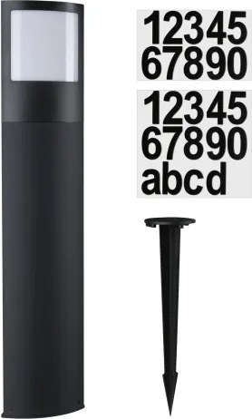 Paulmann 94514 - LED/8,5W IP44 Lampă de exterior cu senzor PADEA 230V antracit