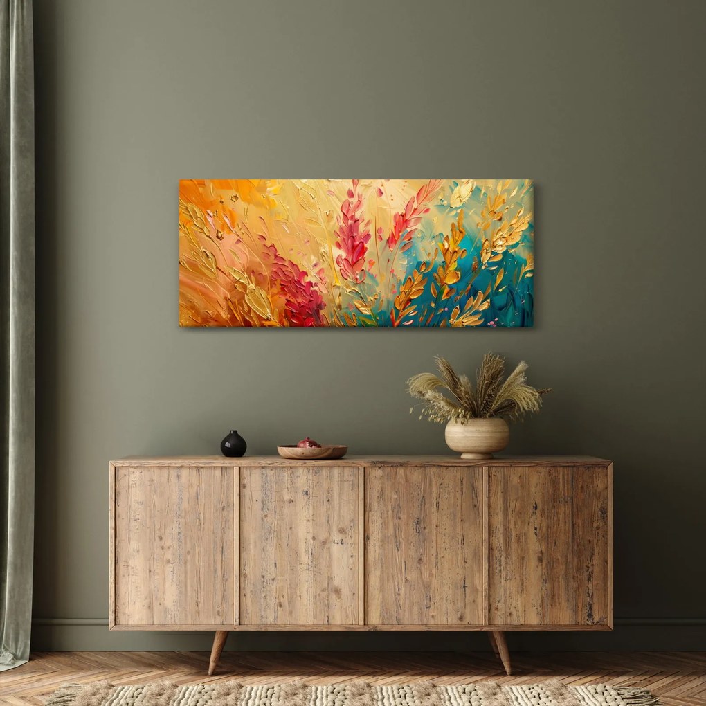 Tablou - Vopsirea câmpului (120x50 cm)