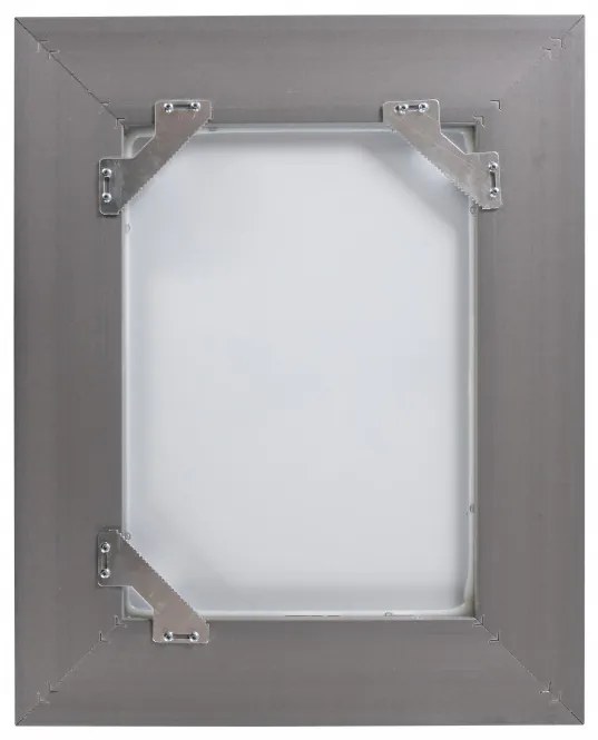 Oglinda dreptunghiulara cu rama din polistiren maro închis Scott, 45,5cm (L) x 36,5cm (L) x 5,2cm (H)