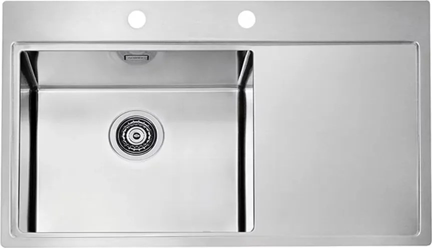 Chiuveta inox Alveus Pure 50 stanga 86x53 cm