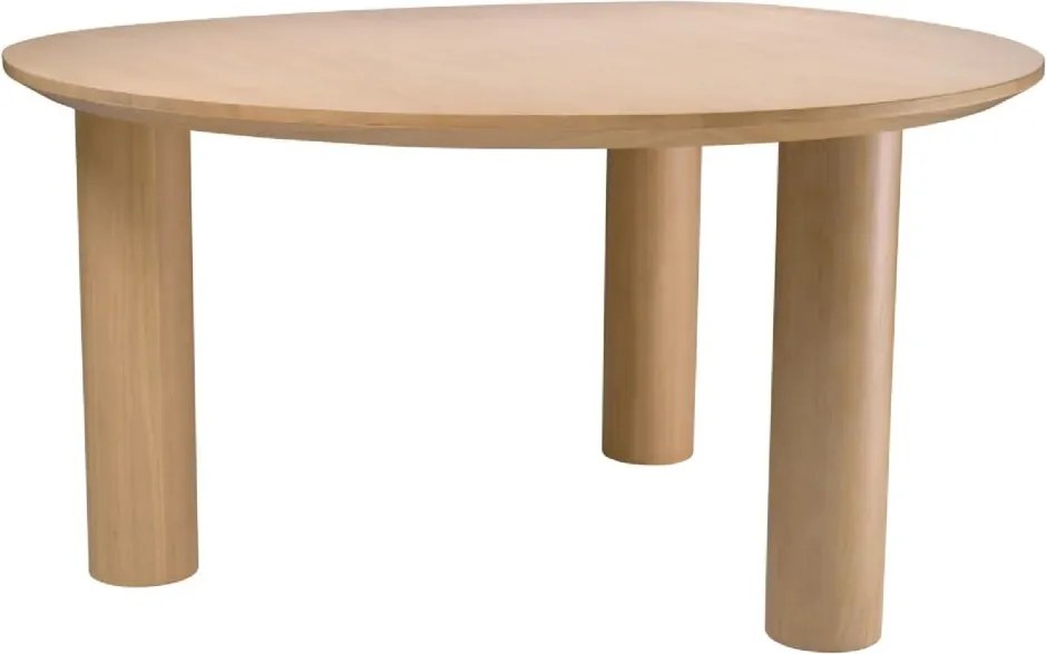 Masa dining moderna design LUX Lombardo natur 149x128cm