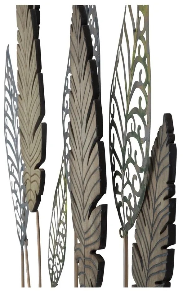 Decorațiune pentru perete Mauro Ferreti Cactus, înălțime 87 cm, motive frunze