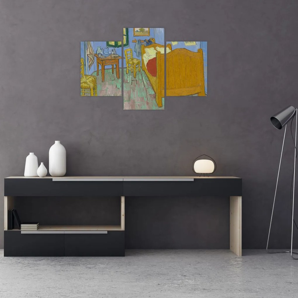 Tablou - Vincent van Gogh, The Bedroom, reproducere (90x60 cm)