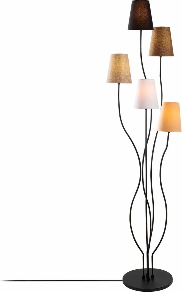 Lampadar BONIBON-13233, multicolor, metal/material textil, 14x160 cm