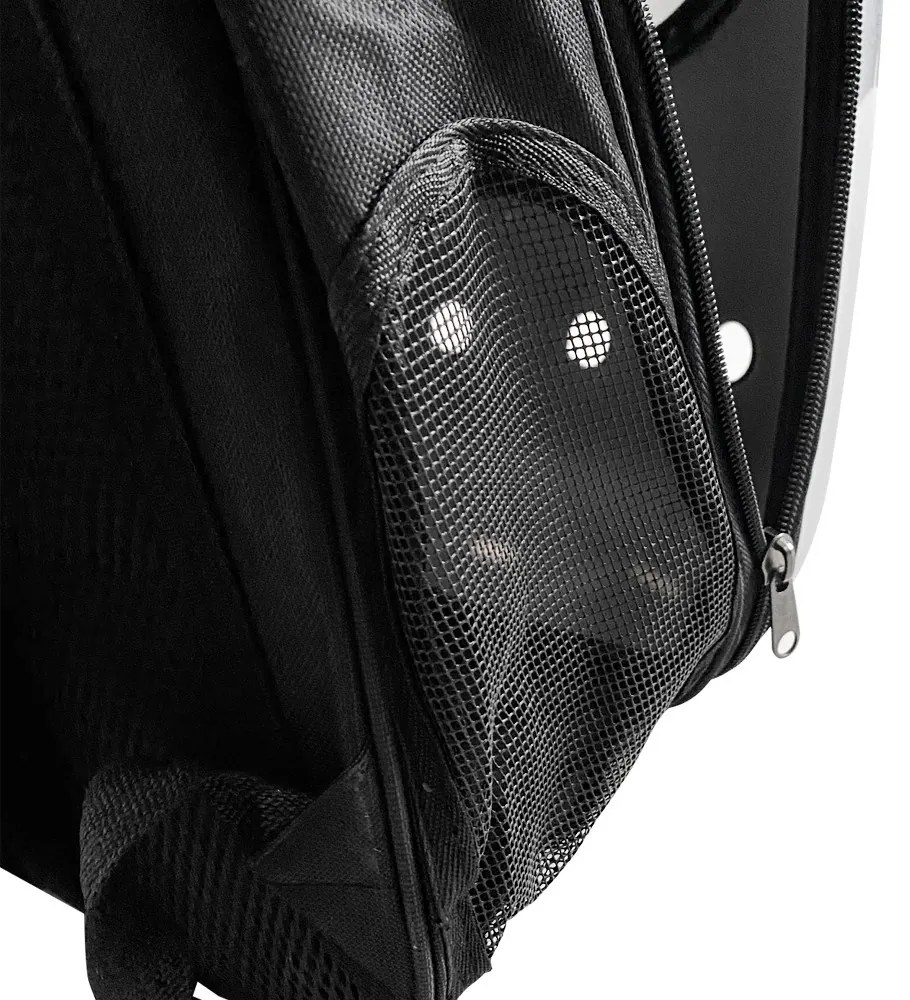 Rucsac pentru transportul animalelor de companie, argintiu