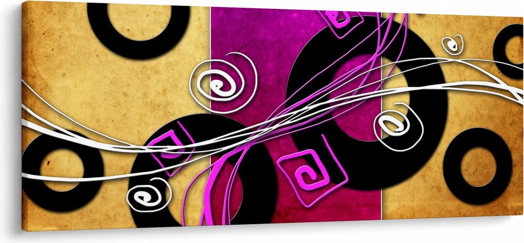 Tablou abstracției (120x50 cm)