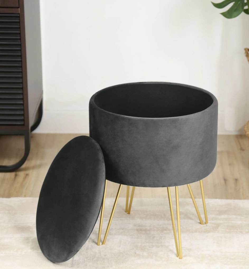 Taburete Lareina (grafit). Promo -28%. 1069490