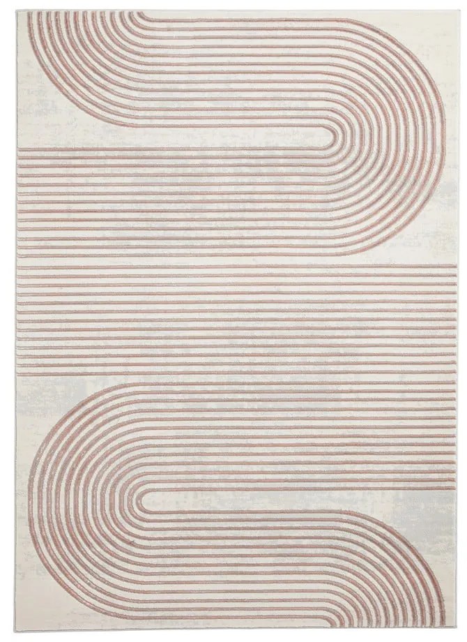 Covor roz/gri deschis 120x170 cm Apollo – Think Rugs