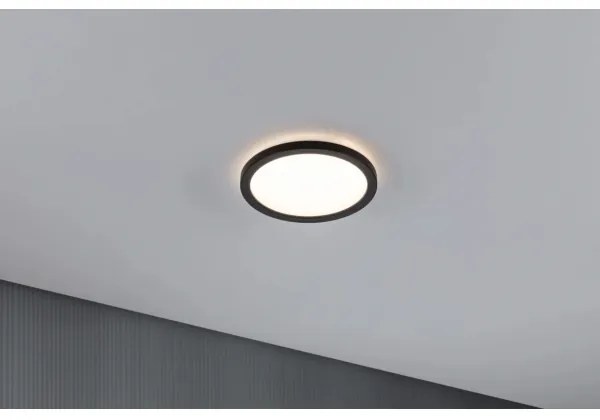 Plafonieră LED/11,2W ATRIA 230V neagră Paulmann 70997