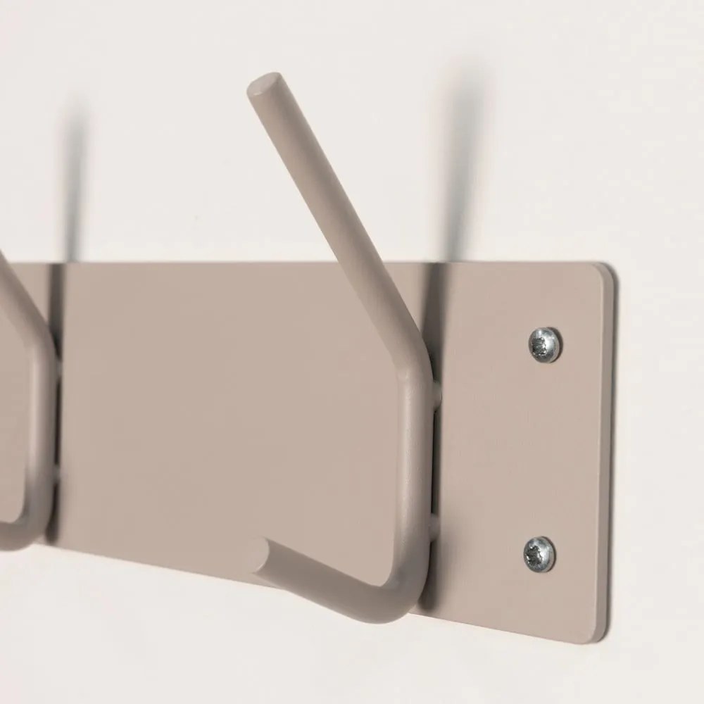 Cuier de perete taupe din metal 70 cm Fusion – Spinder Design