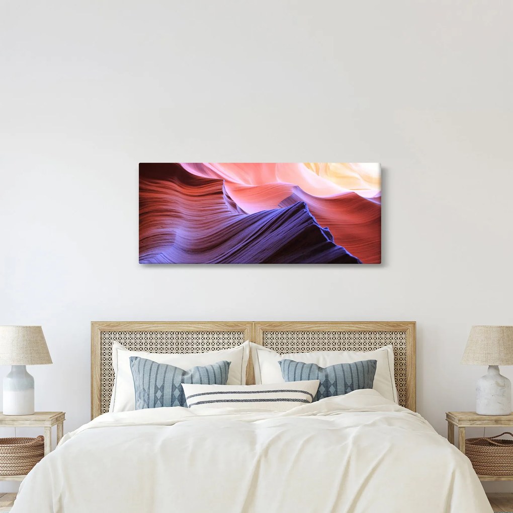 Tablou - nisip colorat (120x50 cm)