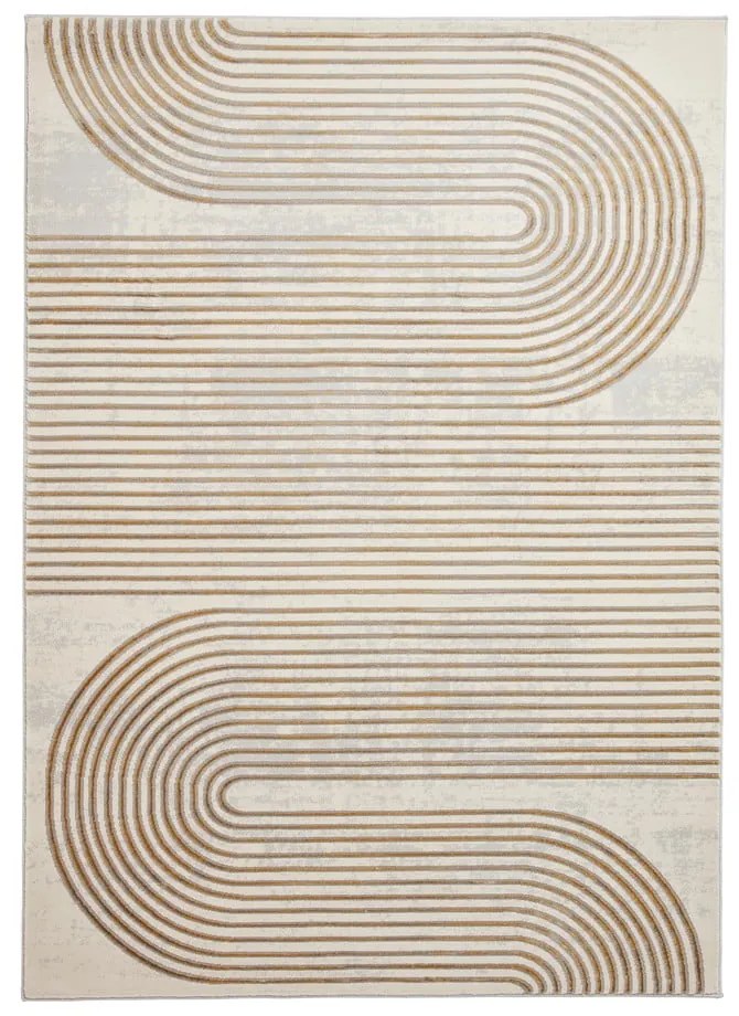 Covor gri/auriu 170x120 cm Apollo - Think Rugs