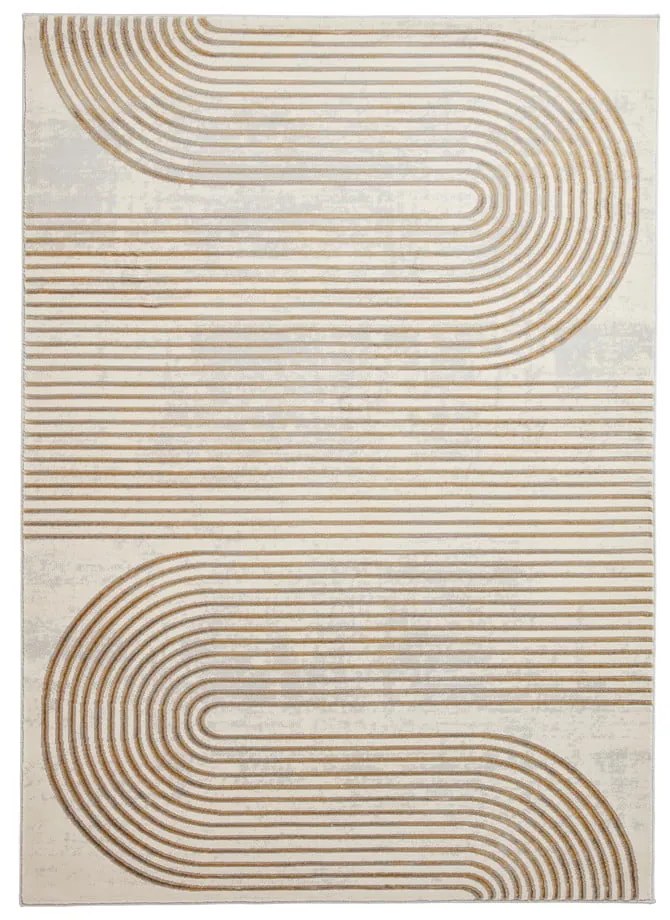 Covor gri deschis/auriu 80x150 cm Apollo – Think Rugs