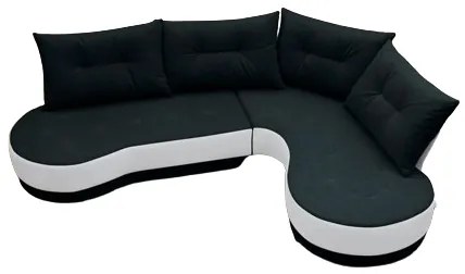 Colțar Adam (negru + Alb) (D). 1031364