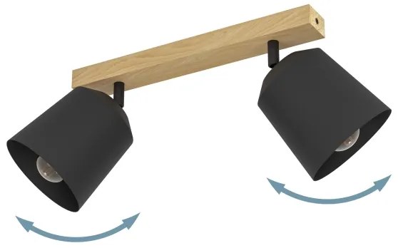 Spot COTORRO 2xE27/25W/230V Eglo 900432