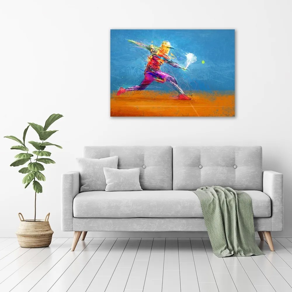 Print pe canvas Jucator de tenis