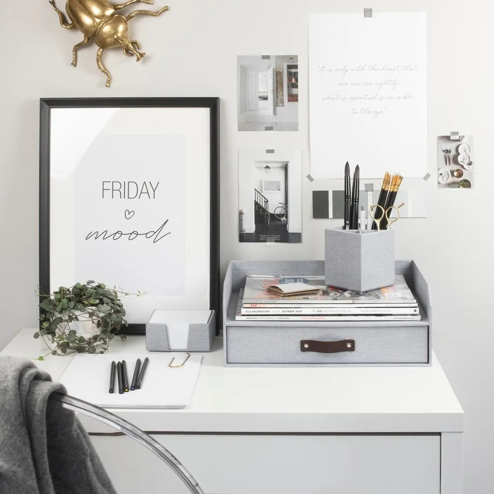 Organizator pentru sertar/pentru documente din carton Walter – Bigso Box of Sweden