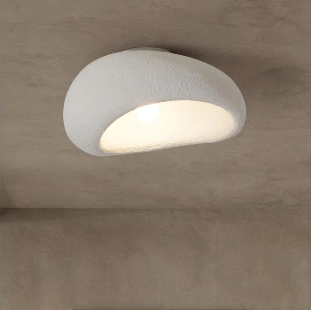 BRILAGI - Corp de iluminat pentru tavan WABI SABI 1xE27/60W/230V Ø 40 cm alb