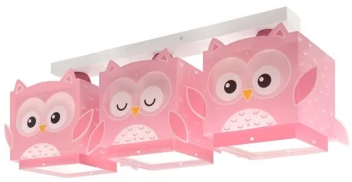 Plafonieră pentru copii Dalber 64483 LITTLE FRIENDS 3xE27/15W/230V