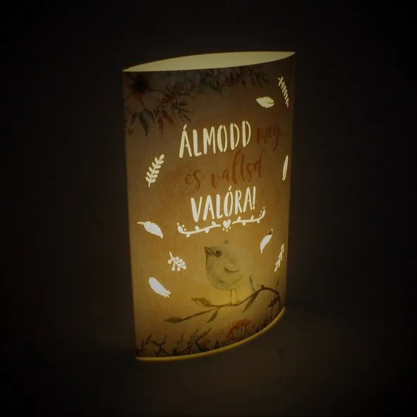 Lampa hartie Álmodd meg és váltsd valőra!