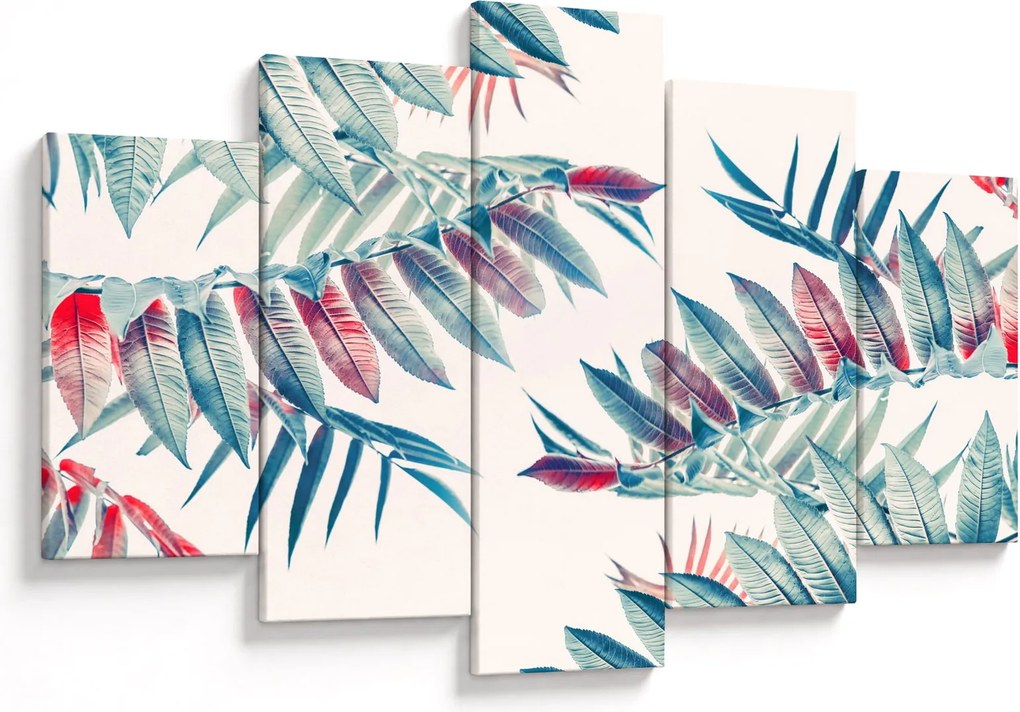 Tablou - Frunze tropicale (150x105 cm)
