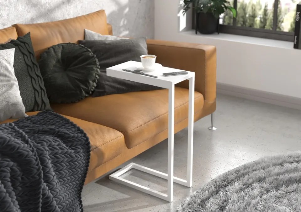 Masuta cafea, SPARK, ADRK Furniture (Culoare: Negru / Gri)