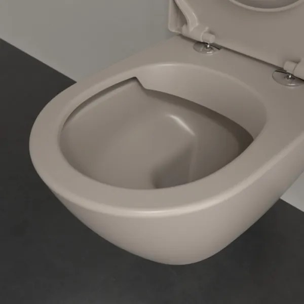 Villeroy & Boch 5614R0AM - Vas WC suspendat SUBWAY 2.0 ceramică/bej
