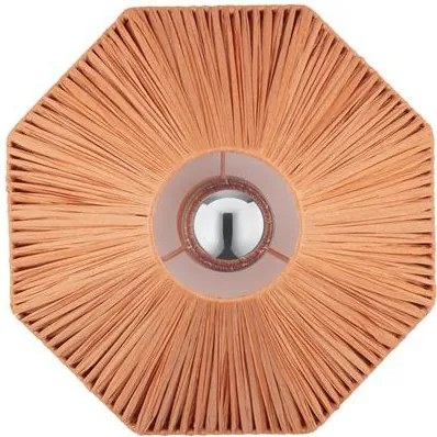 Aplica de perete cu design texturat ELVIO caramiziu 30cm
