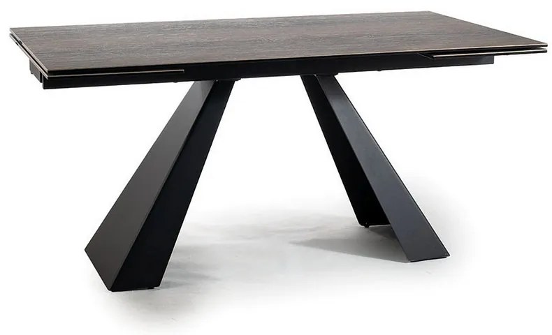 Masa de bucaterie Salvadore 180 x 90 cm, maro inchis