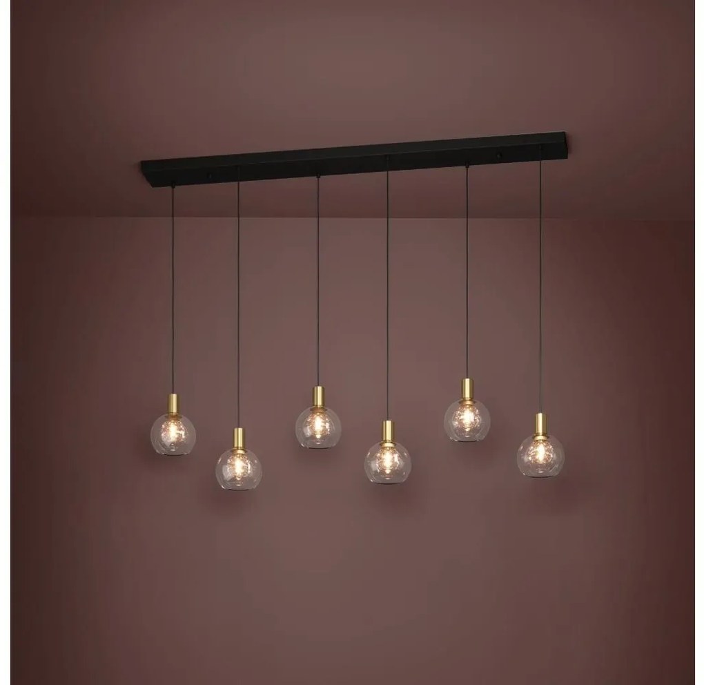 Lustră LED dimabilă pe cablu Eglo 390281 TERQUE 6xLED/5,4W/230V 3000K