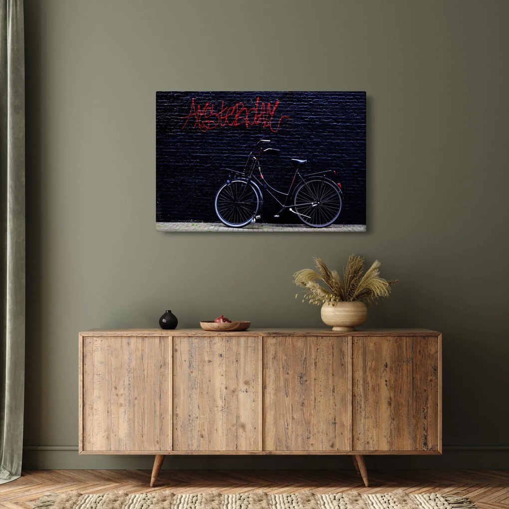 Tablou cu carusel din Amsterdam (90x60 cm)