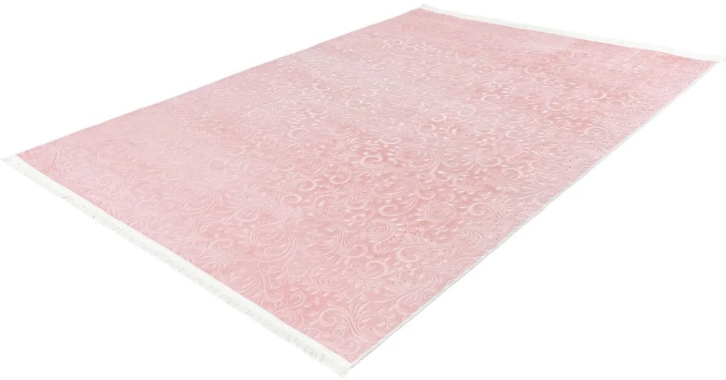 Covor Unicolor Ider, Roz, 120x160 cm - C274-019009