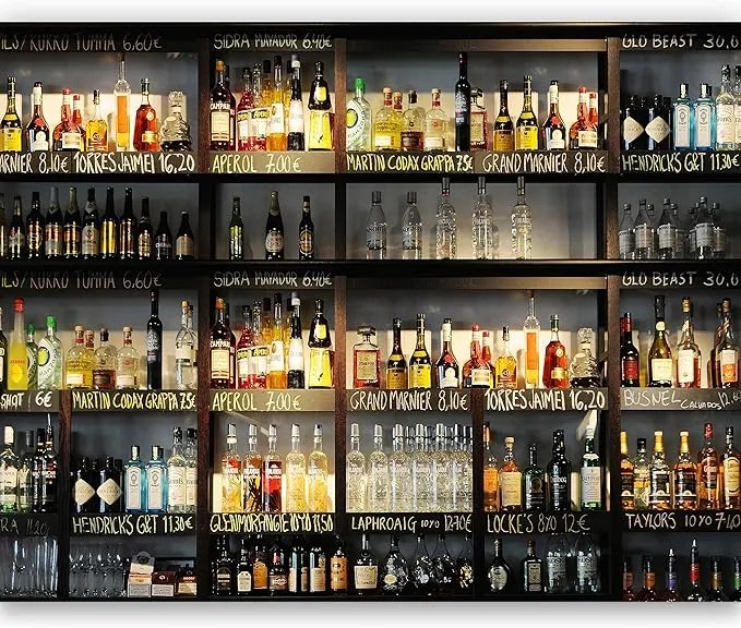 Fototapet pe perete COCKTAIL BAR 183x124 cm
