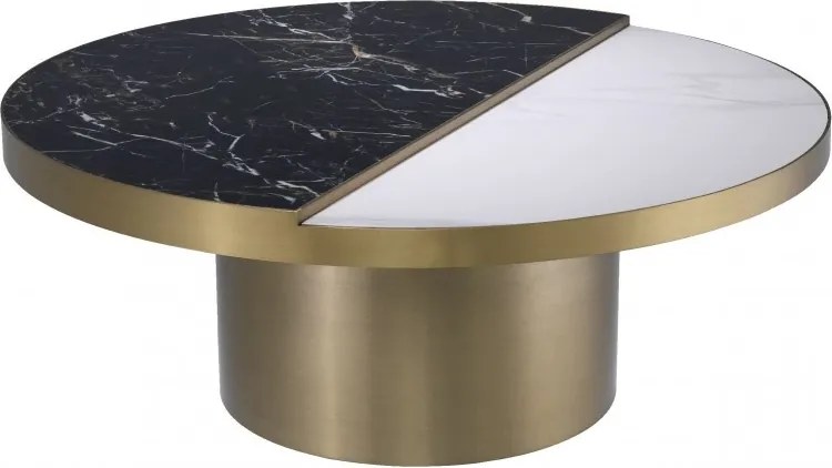 Masuta de cafea design elegant LUX Excelsior, alama 114120 HZ