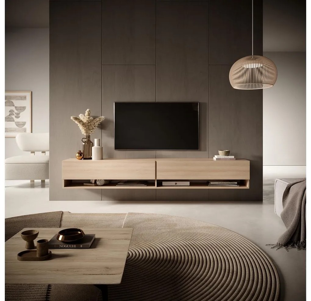 Dulap TV Myrtha 200  (stejar linberg). 1099009
