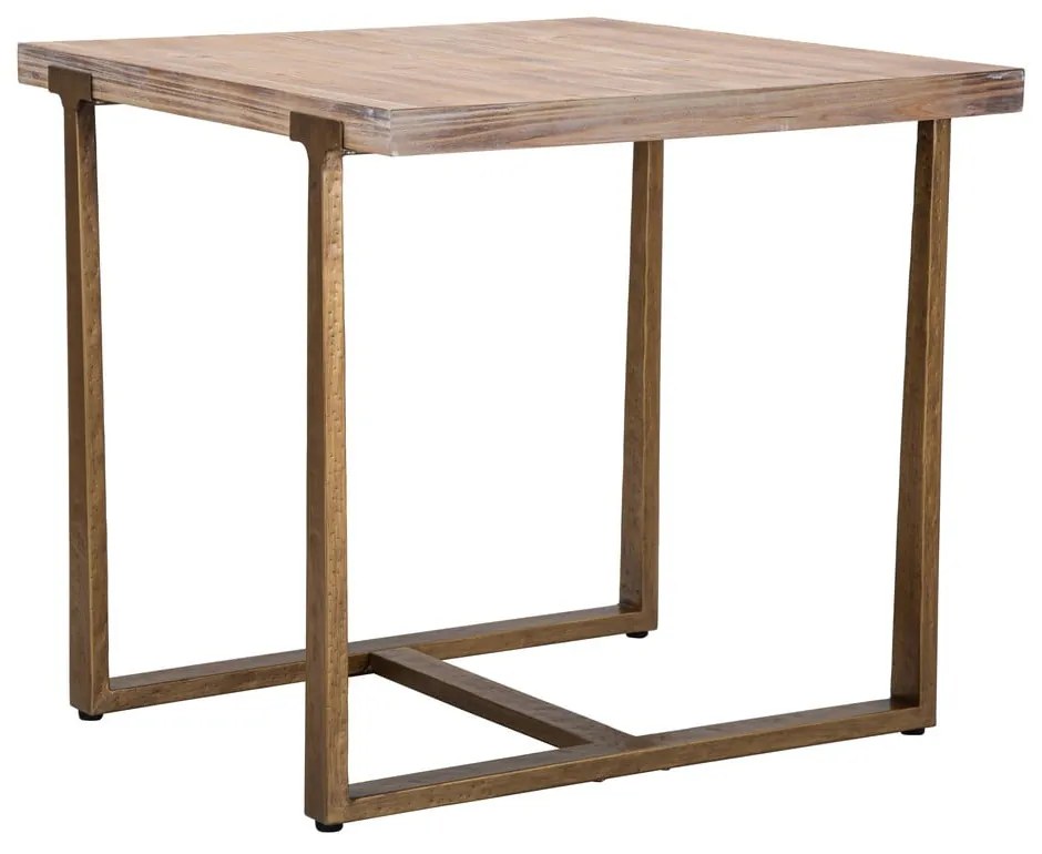 Masă de dining în culoare naturală 80x80 cm Ankara – Mauro Ferretti