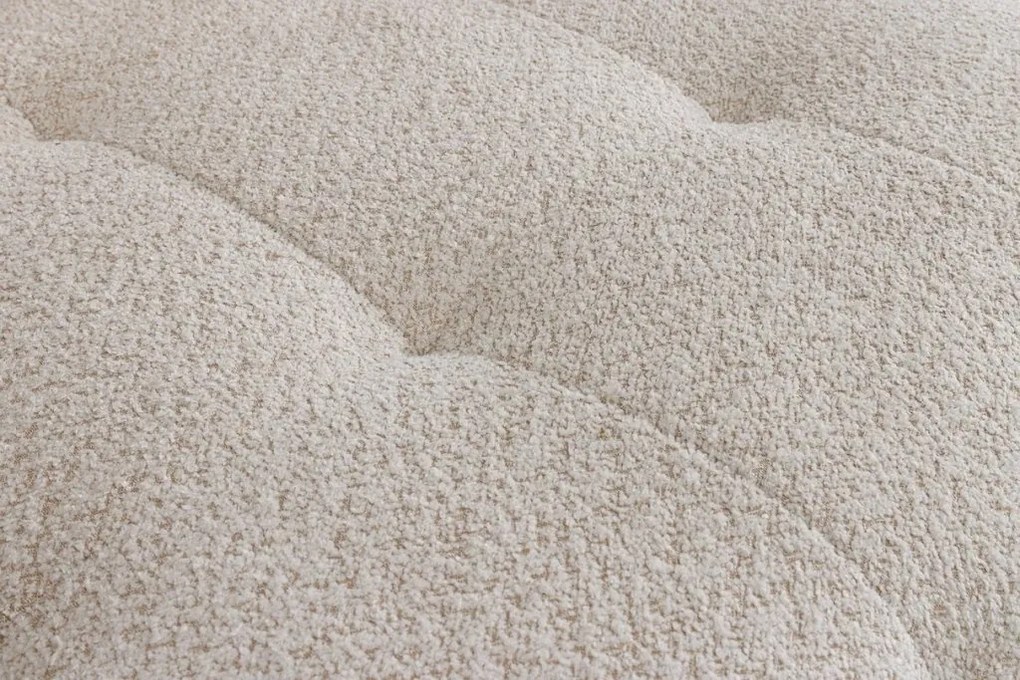 Canapea mare, Tesatura boucle bej sampanie, ROYAL 295cm