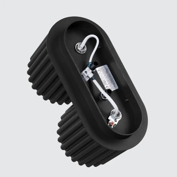 Sollux SL.1785 - Spot AURA 2xGU10/10W/230V, negru