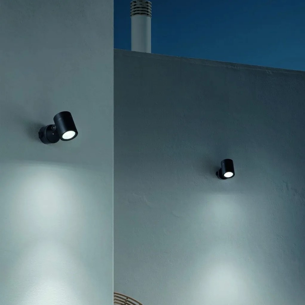 Aplica Spot LED Exterior, Negru, Protectie IP66, O-zone ap